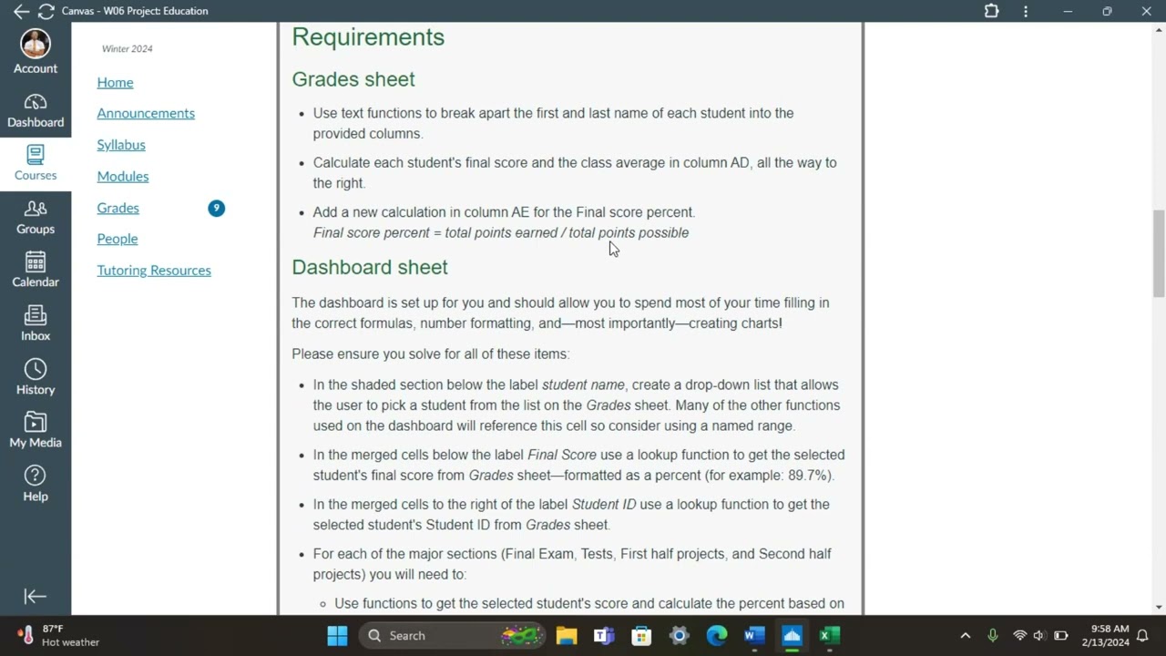W06 Education   BUS 115 Tutorials