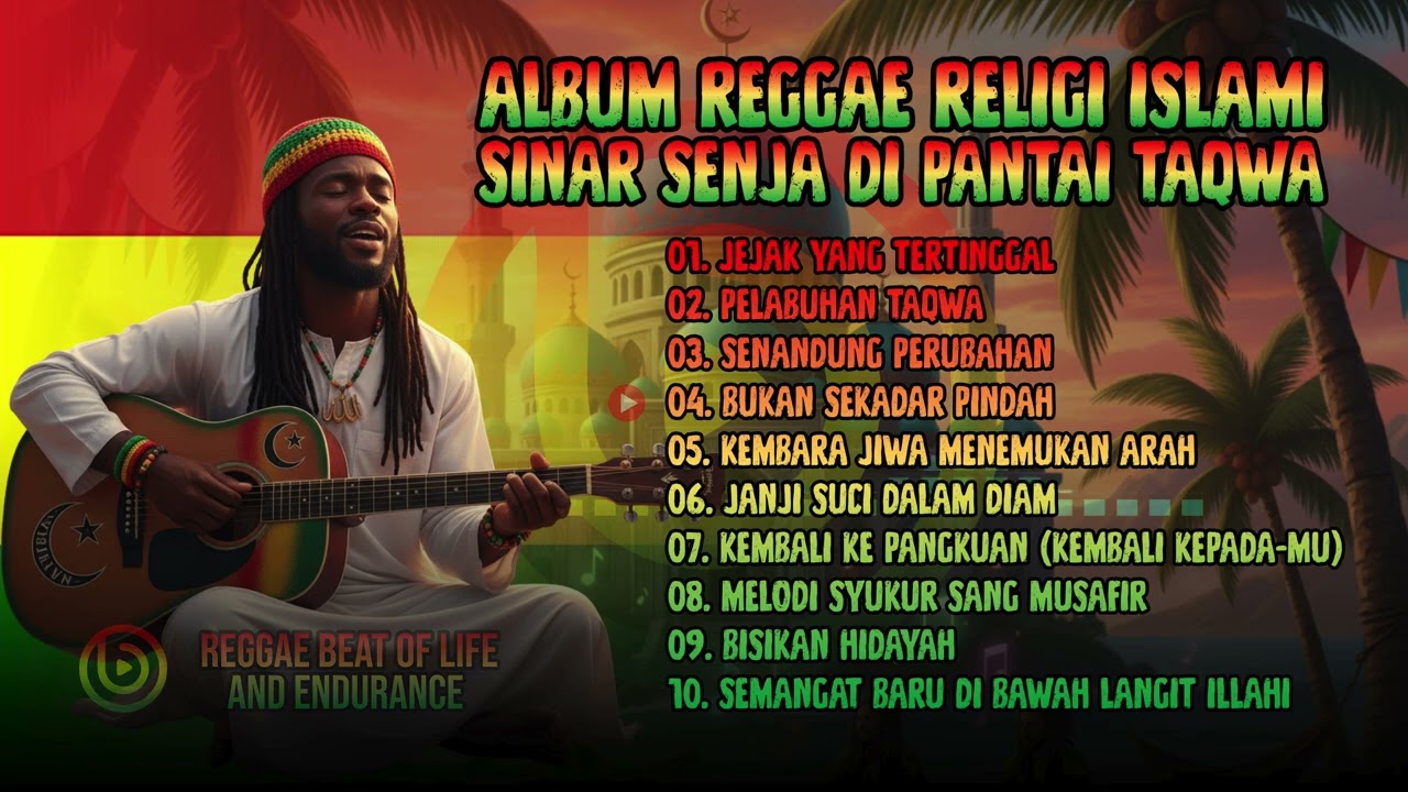 ALBUM REGGAE RELIGI ISLAMI - SINAR SENJA DI PANTAI TAQWA | BY BIDZ