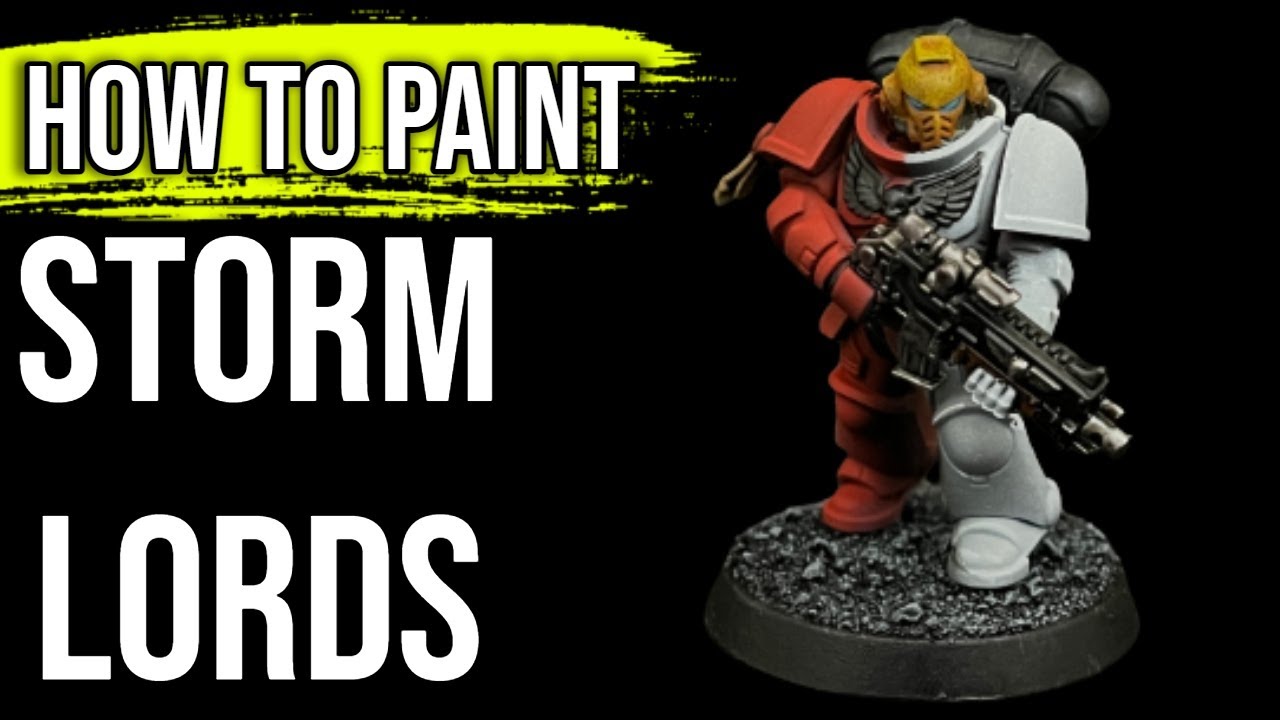 Paint Storm Lords on Easy-Mode | Space Marines Split Scheme