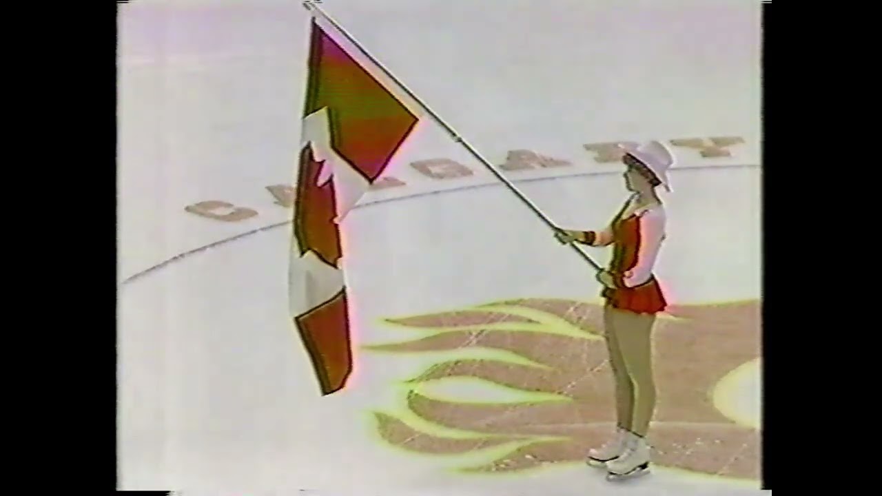 NHL 1985 LOS ANGELES KINGS AT CALGARY FLAMES