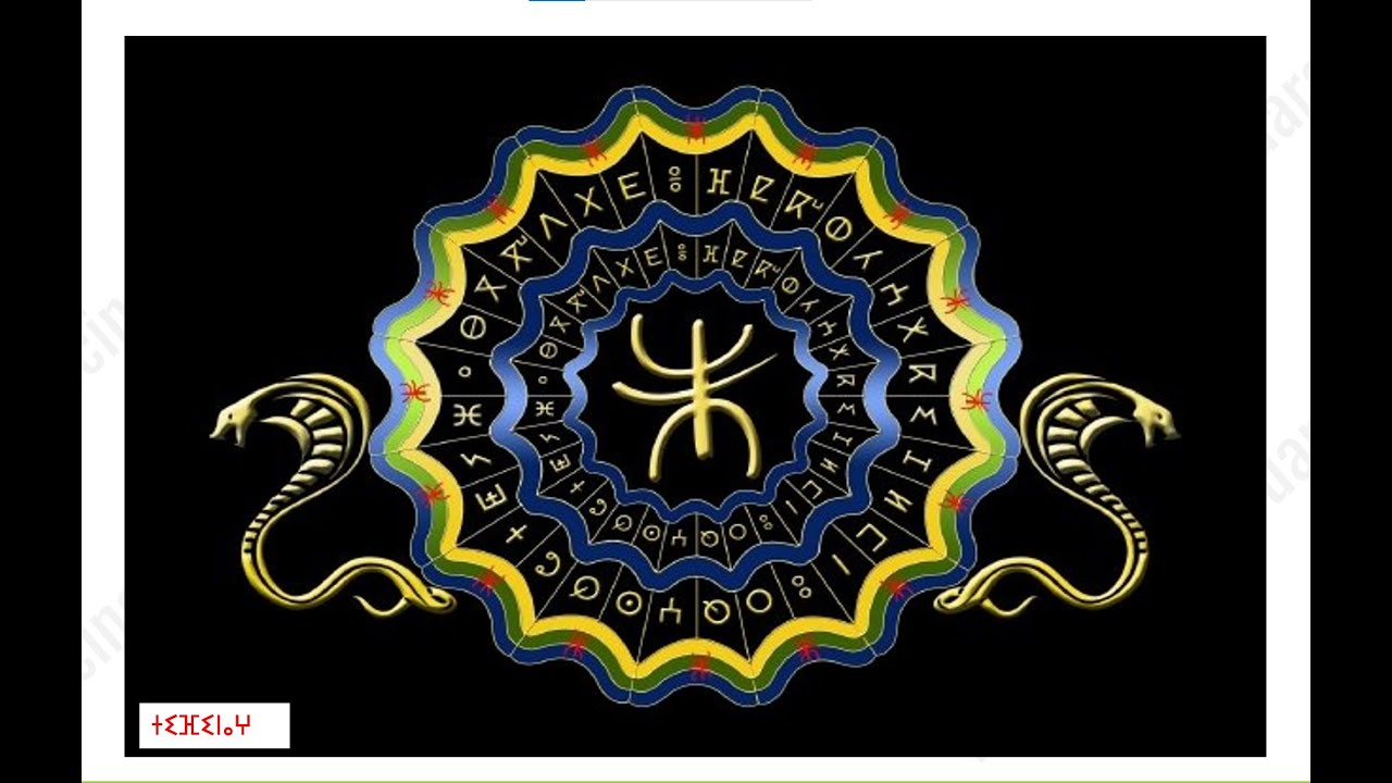 Tifinagh / Alphabet #amazigh / Agmmay Amaziɣ / iskkiln n tfinaɣ / الحروف الأمازيغية، تيفيناغ