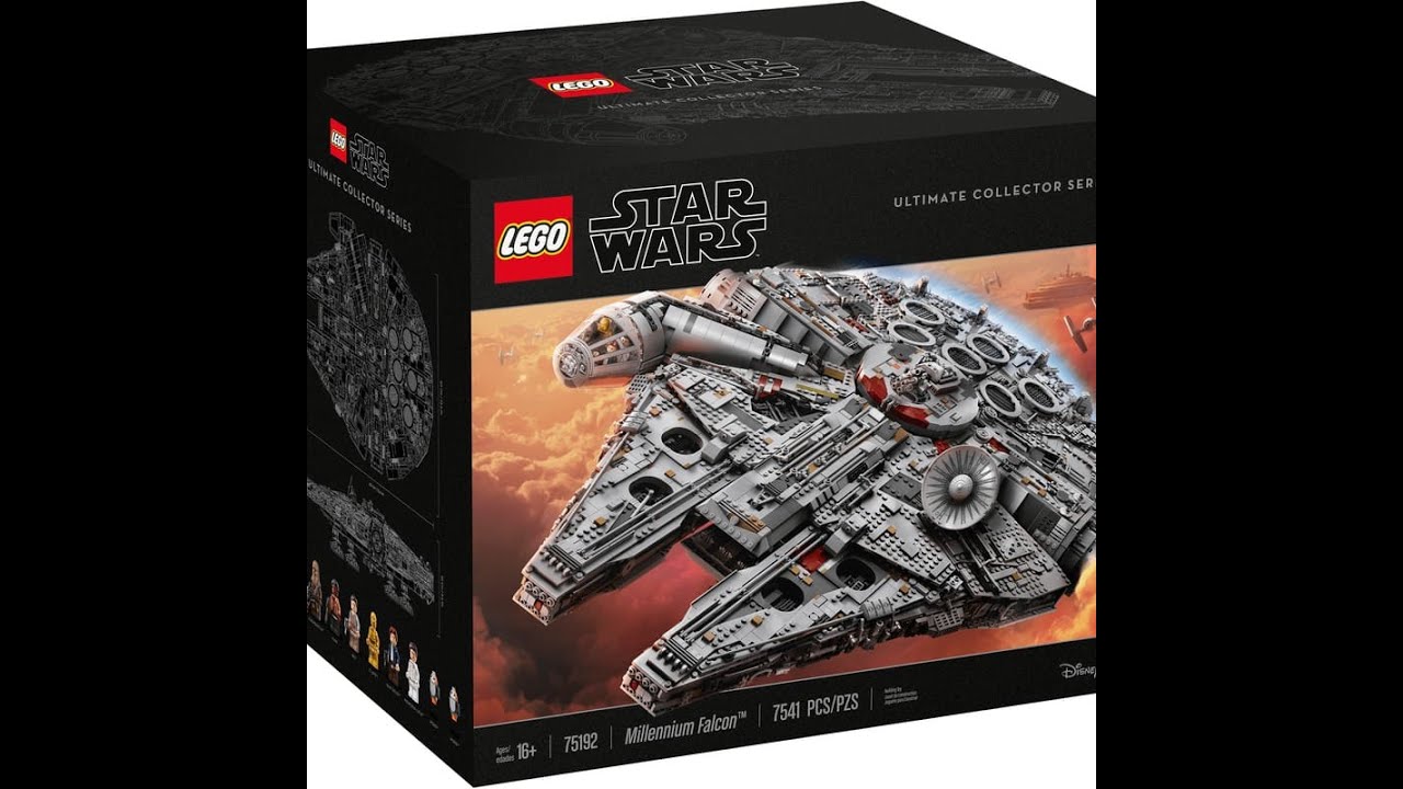 Live building of the Lego Star Wars UCS MILLENNIUM FALCON! Pt.3
