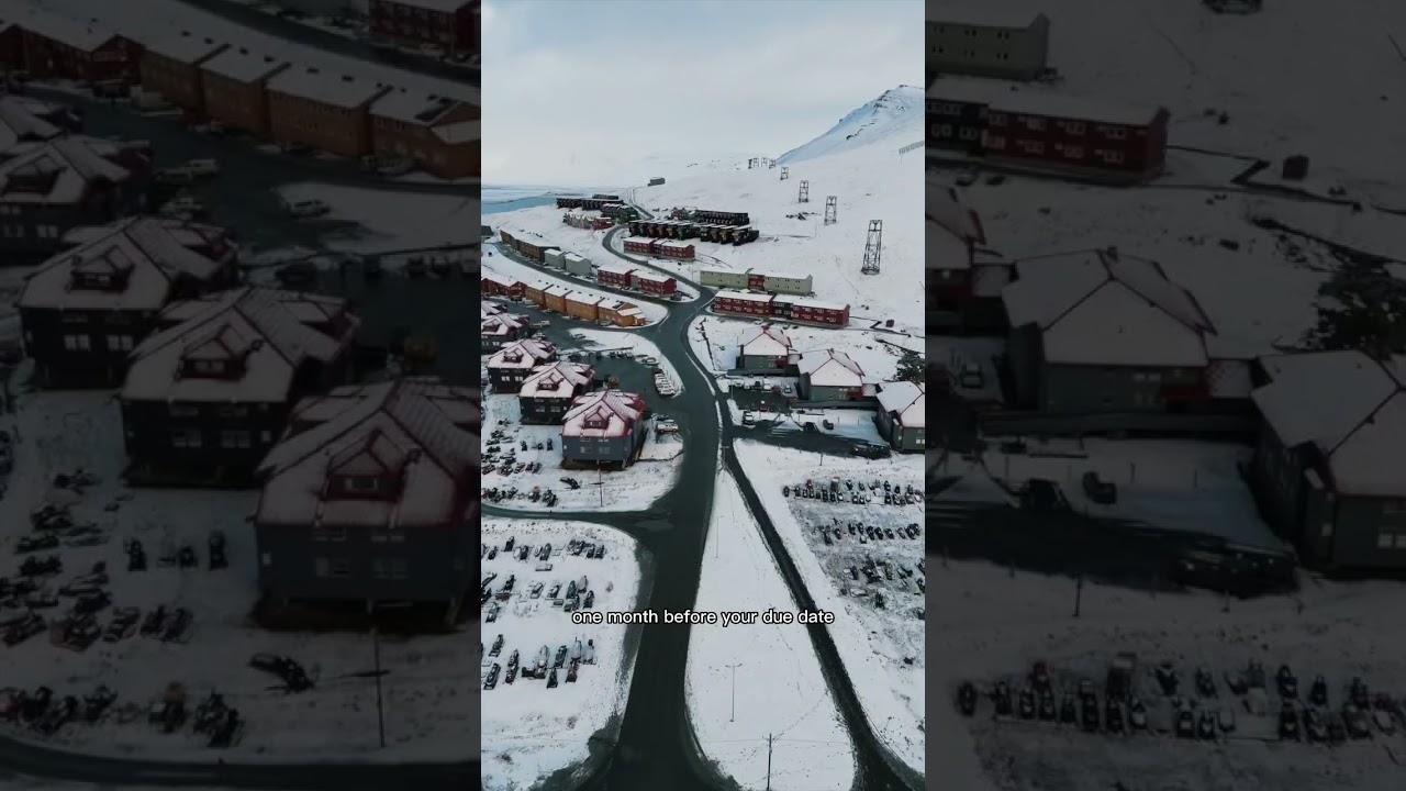 Самый северный город в мире | Лонгйир, Шпицберген
