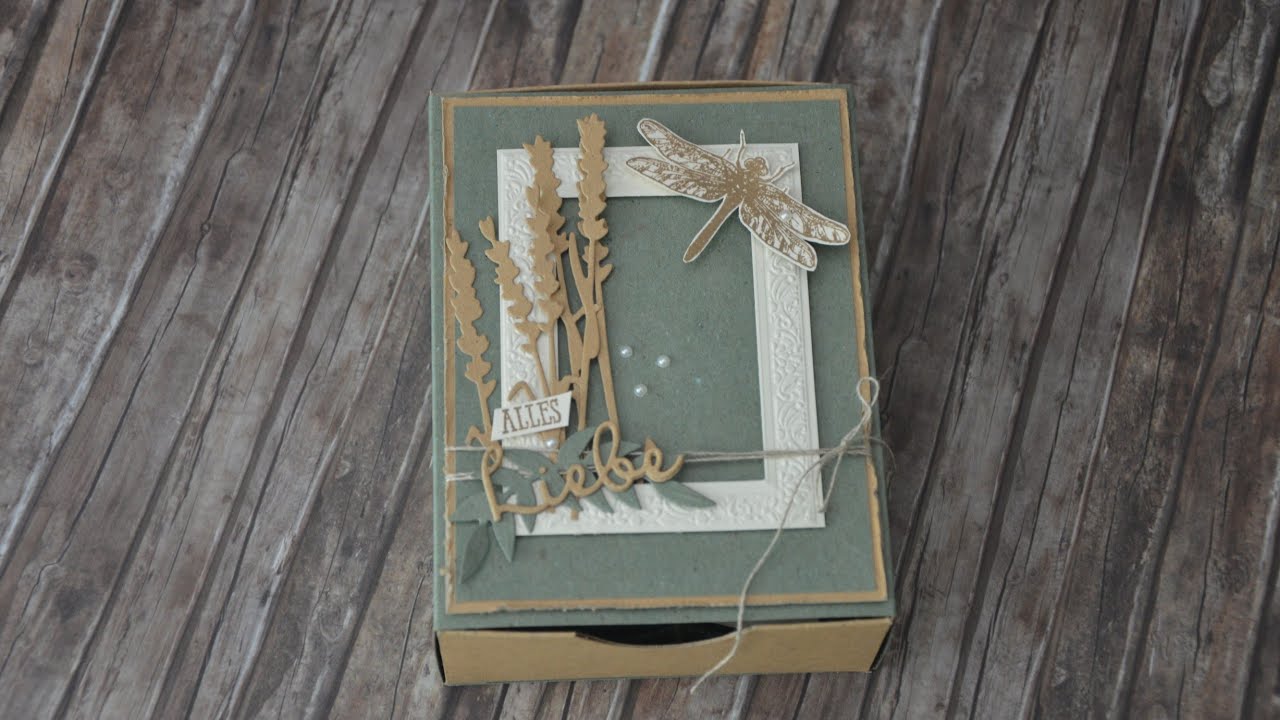 Schubladenbox als Geschenkverpackung