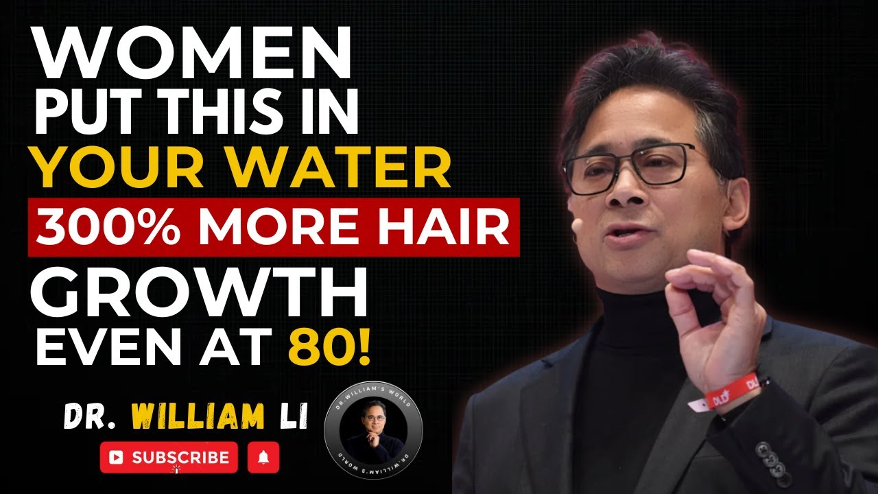 Women Over 50: Add This to Your Water to Help Support Stronger, Healthier Hair | Dr. William’s World