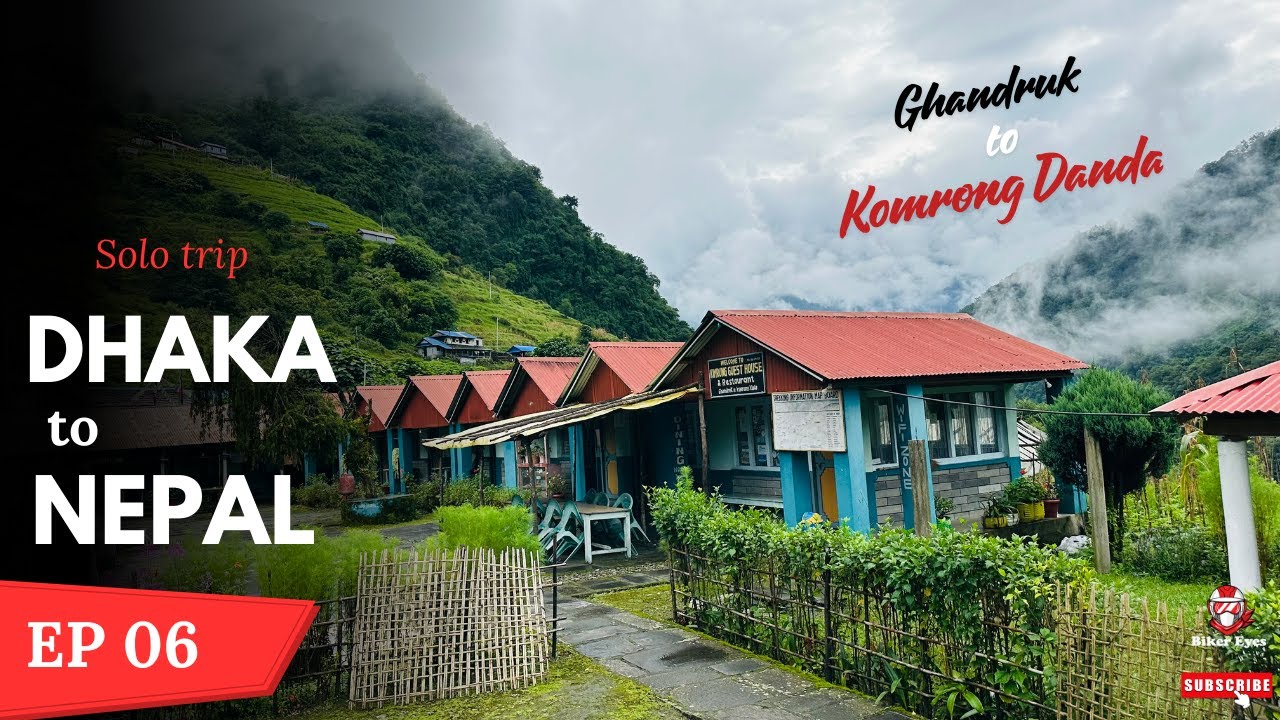 Ghandruk to Komrong Danda || Annapurna Base Camp Trek | EP- 06