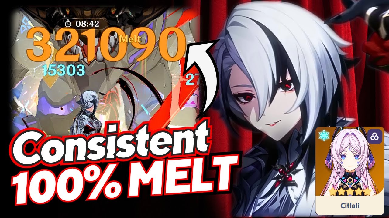 Braindead EASY WAY to 100% Melt with Arlecchino & Citlali! Master This Trick in JUST 5 MINUTES!