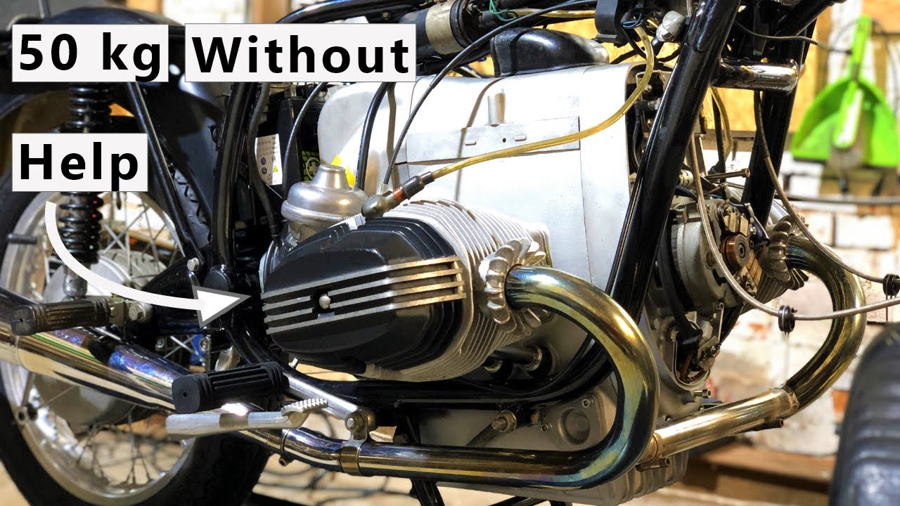 BMW R100 S 2 Valve Airhead - Engine and Electrics Go In
