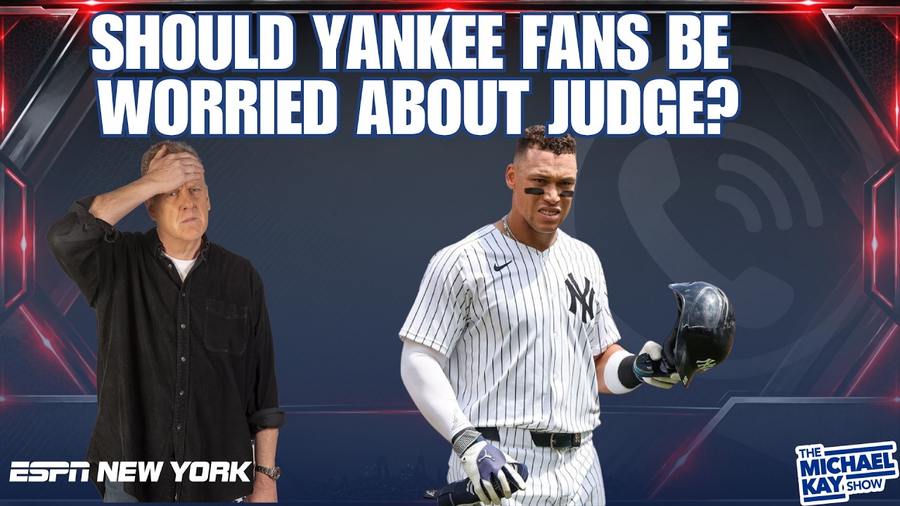 СТОИТ ЛИ БОЛЕЛЬЩИКАМ YANKEES БЕСПОКОИТЬСЯ ОБ AARON JUDGE?
