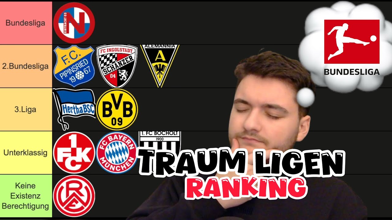 Ich erstelle meine TRAUM LIGEN im DEUTSCHEN Fußball ⚽️💭