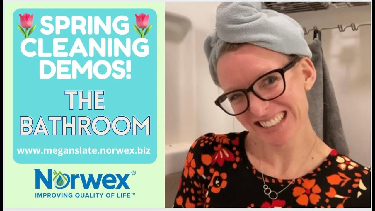 NEW Bathroom Spring Cleaning