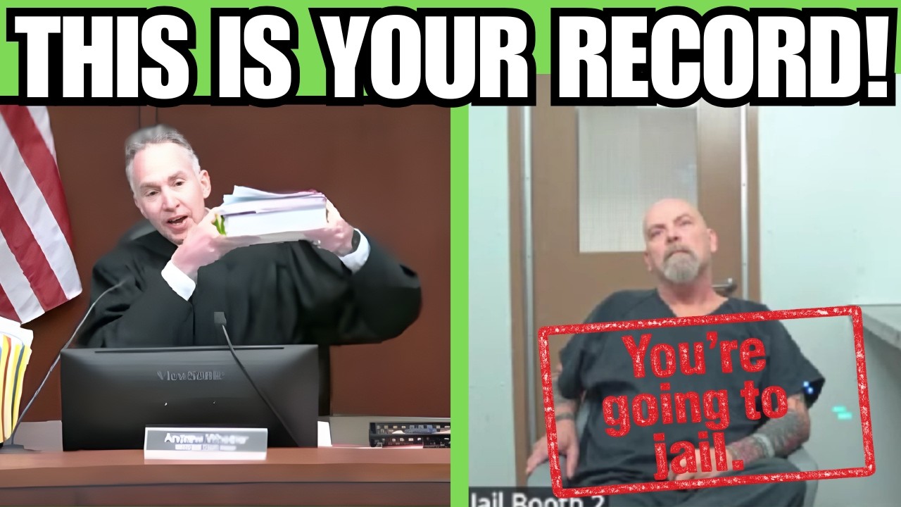 A Record This Long Gets NO MERCY From This JUDGE