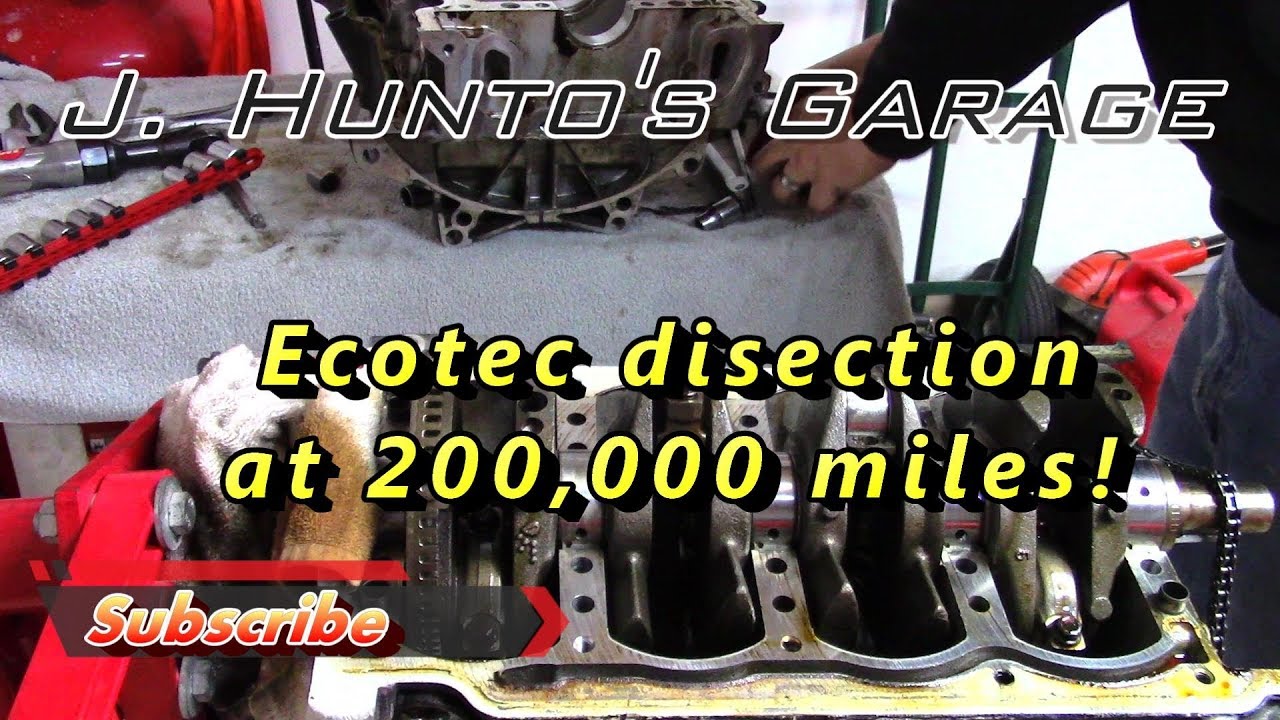 200,000 mile Ecotec Engine Disassembly ***SUBSCRIBE***