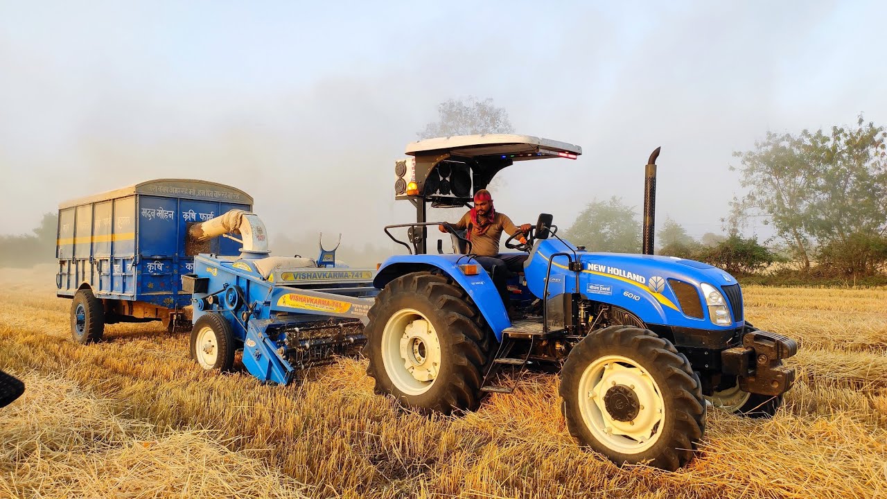 New Holland 6010 60HP मै मात्र एक ऐसा ट्रैक्टर जिसकी सबसे ज्यादा 51HP पीटीओ हॉर्सपावर तगड़ा परफॉरमेंस