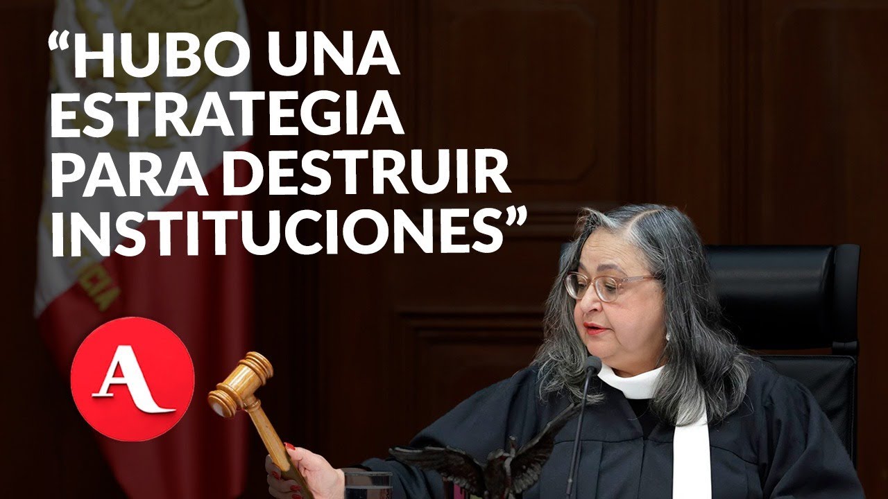 SCJN quedó a deber en discusión de la reforma judicial: Norma Piña