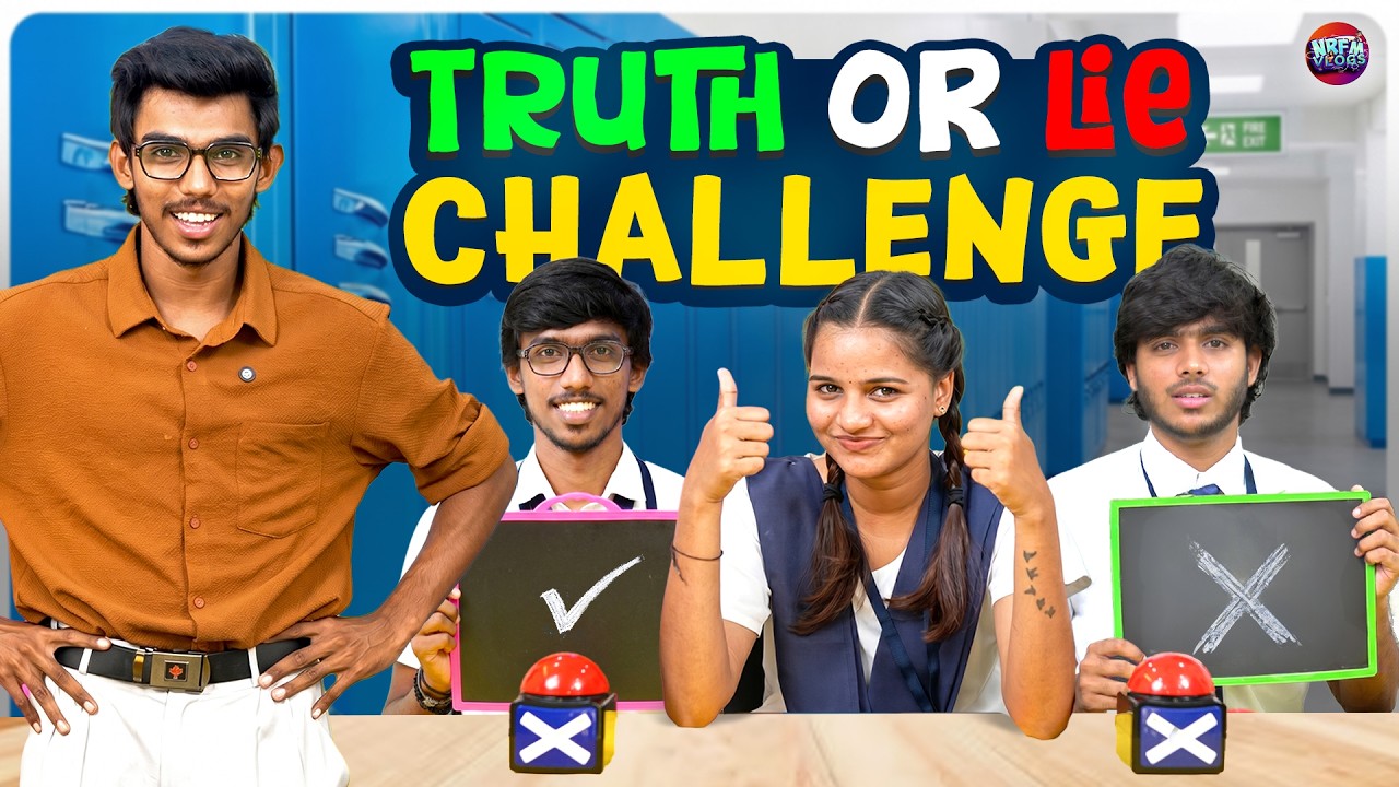 Riyas have girlfriend😲? Truth or Lie Challenge🔥 #nrfm #challenge #truthorlie
