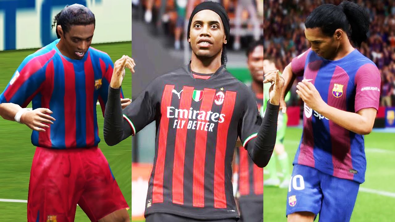 RONALDINHO IN EVERY FIFA (2000-24)