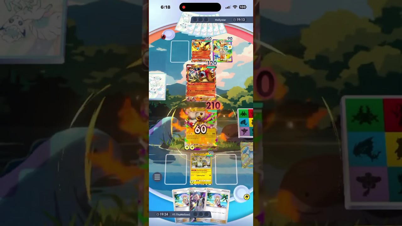 Mega Ampharos EX and Zeraora Deck! Must Try! #pokemon #pokemontcgpocket #pokemonchannel 
