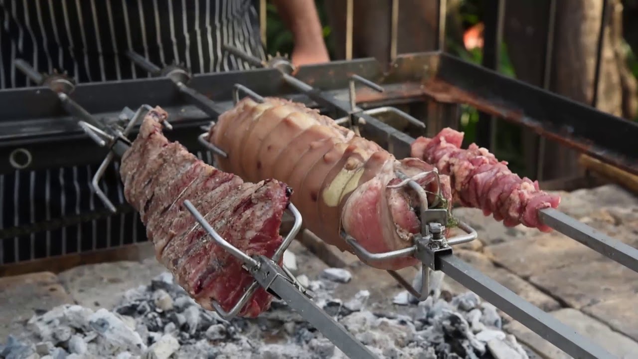 Panceta de cerdo rostizada