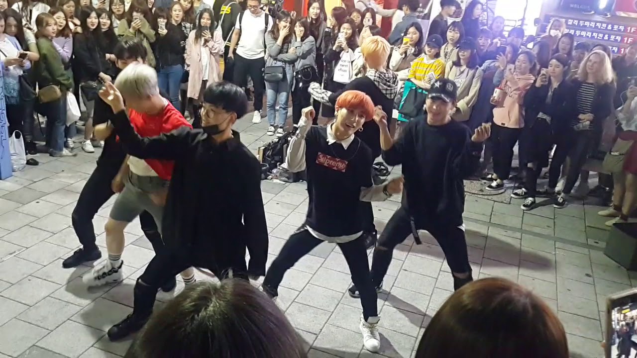 [킹덤즈☆KINGDOMS]PSY☆GENTLEMAN☆COVER 홍대버스킹 20180518금 [HONGDAE STREET BUSKING KPOP IN PUBLIC]