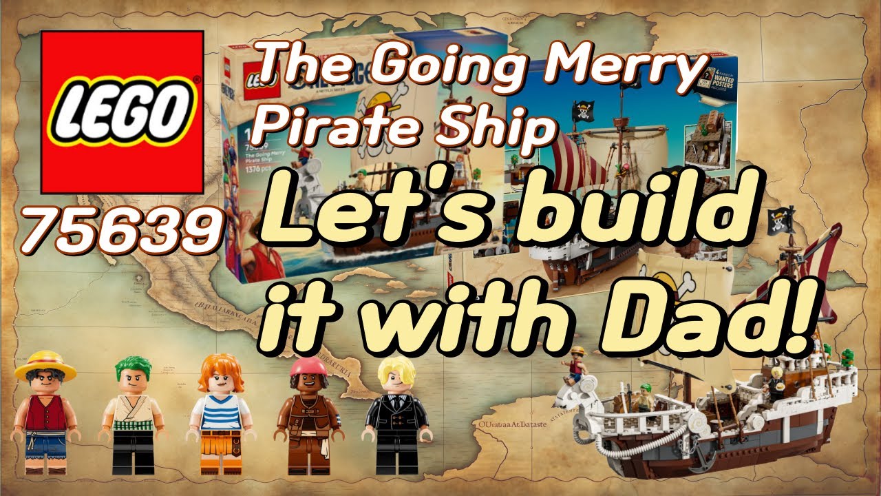 Build With Me: LEGO 75639 The Going Merry Pirate Ship (So Relaxing!)
