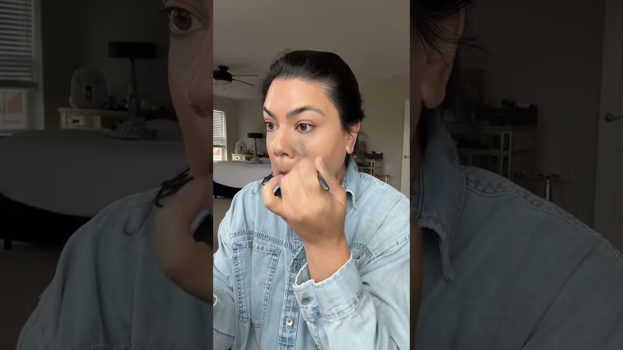 Chaotic 10min GRWM before work.