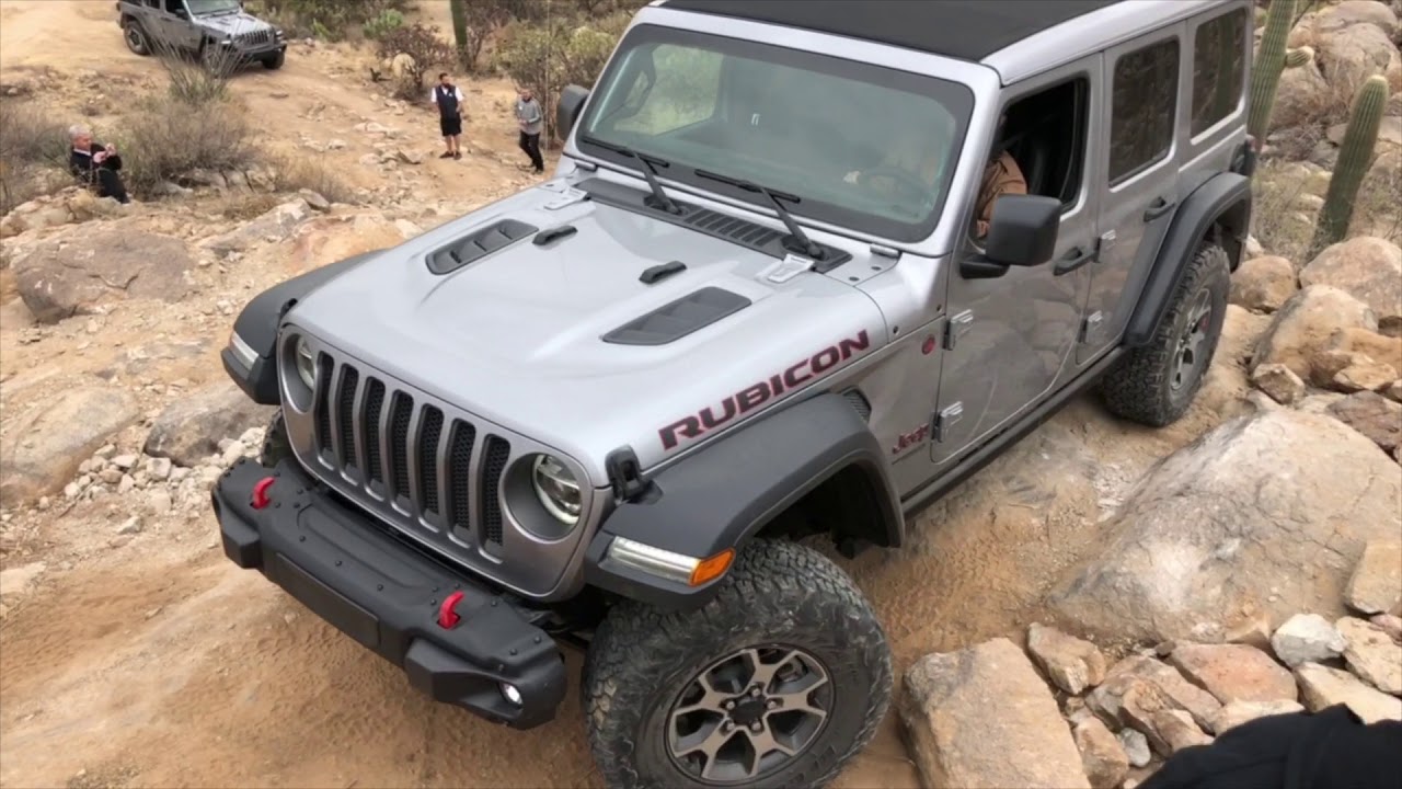 2018 Jeep Wrangler Off-Roading