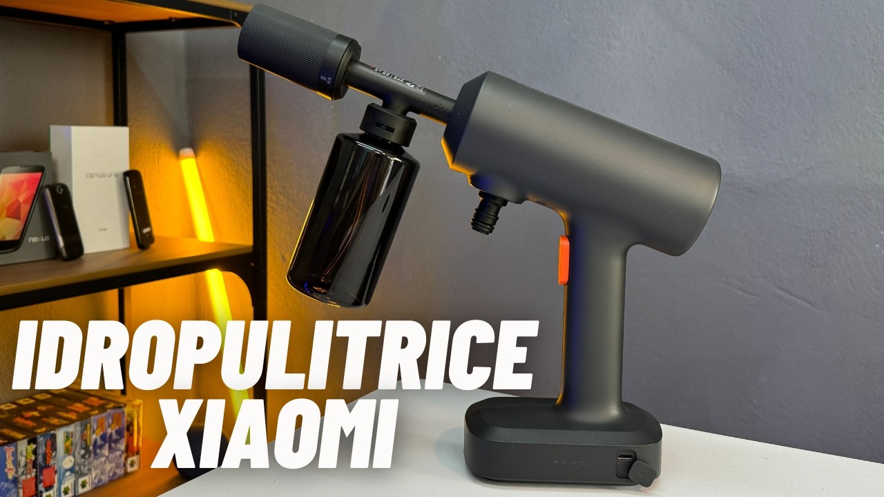 HO PROVATO L'IDROPULITRICE DI XIAOMI: Recensione Xiaomi Mijia Cordless Car Washer 2