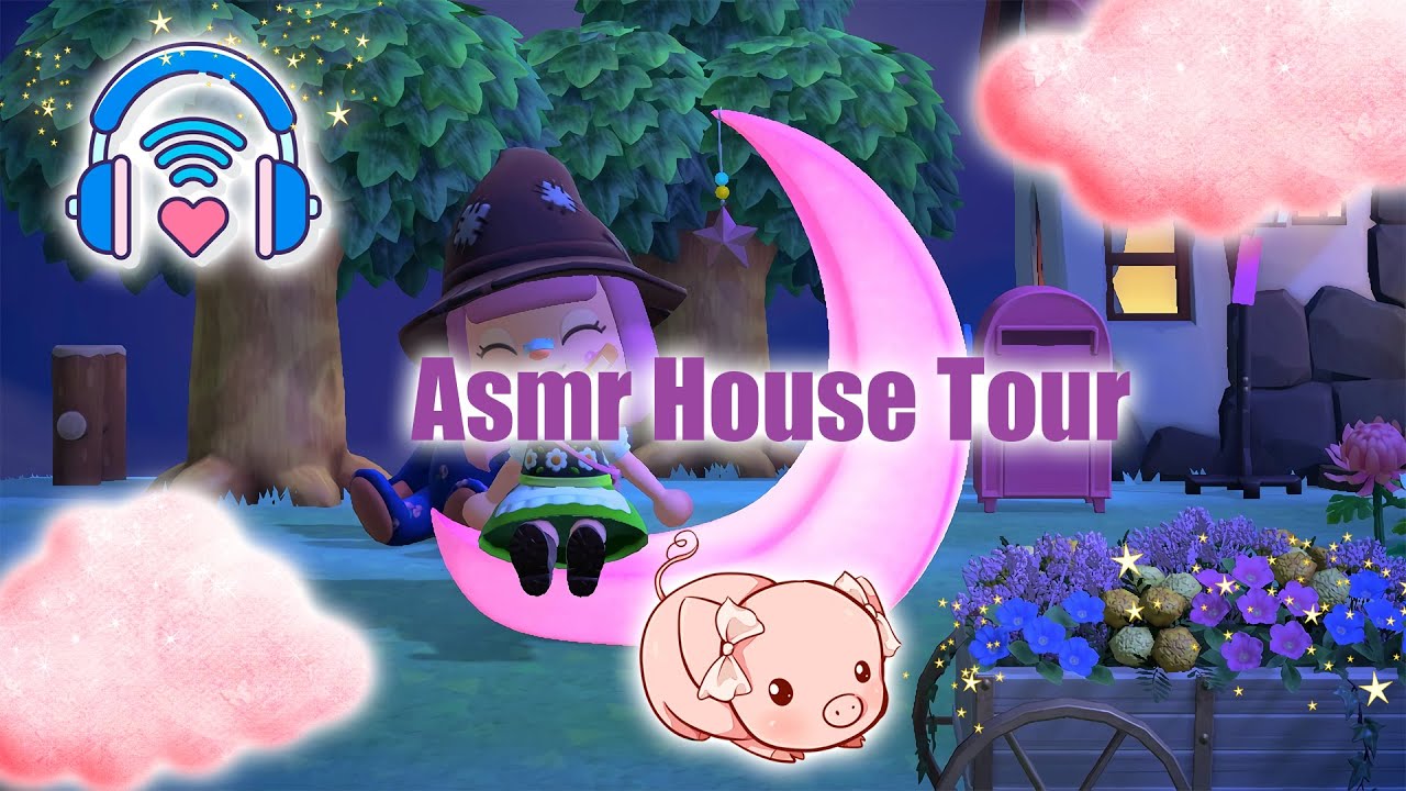 ✨🖤*ASMR ESPAÑOL* Animal crossing NEW HORIZONS house tour de mi casa actualmente🖤✨