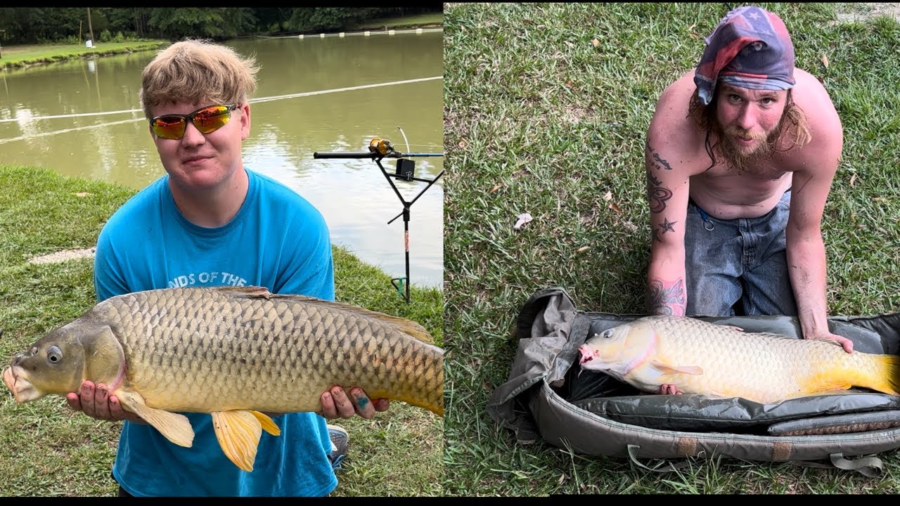 Blasingame Lake Monsters + Mirror Carp - Fantastic Day at a New Lake