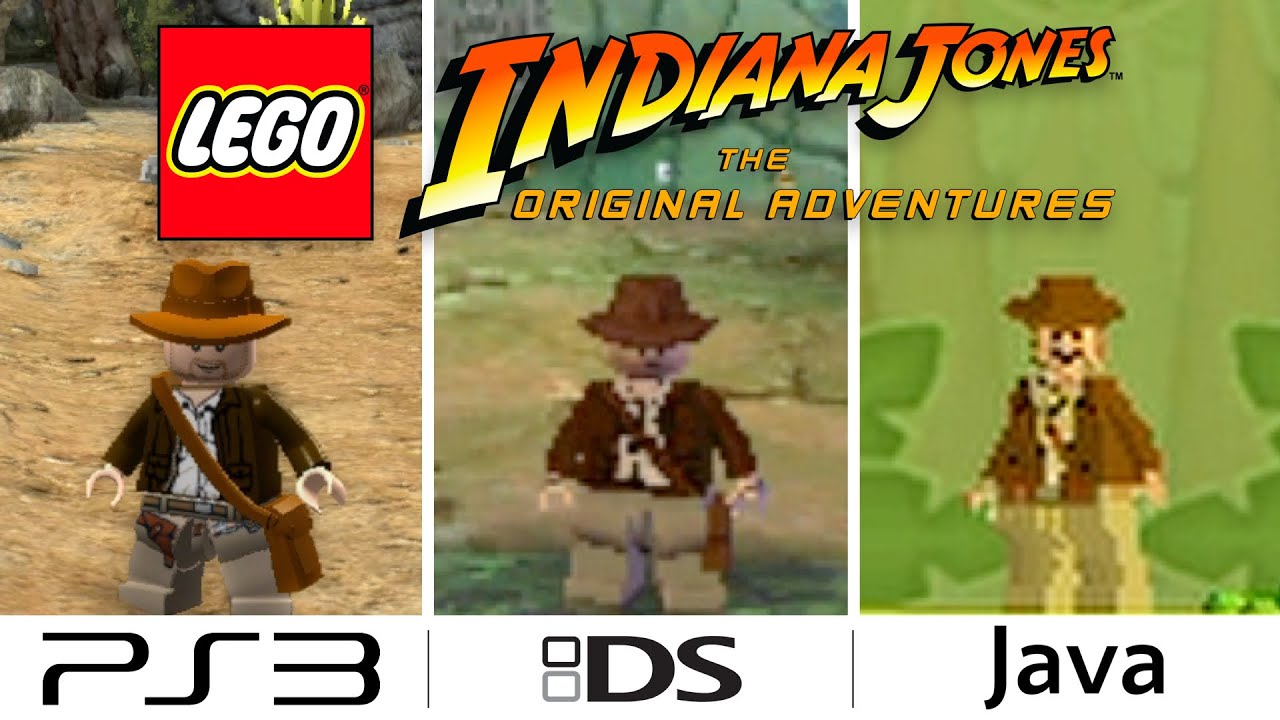 Comparing Every Version of Lego Indiana Jones: The Original Adventures