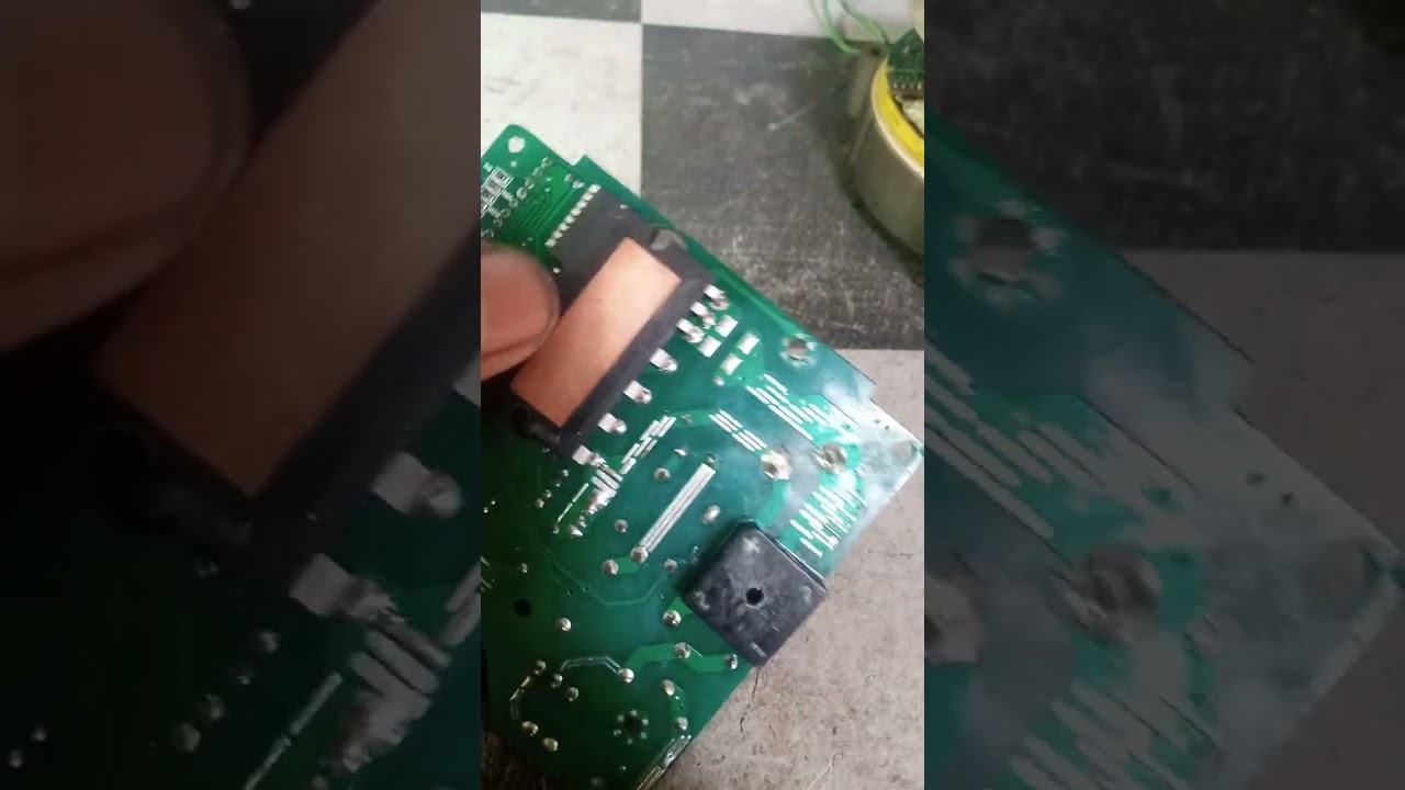 Jack sewing machine control box repair. 