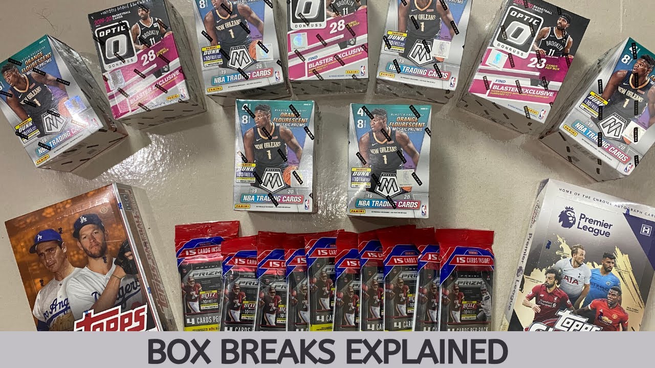 Sports Card Box Breaks Explained | What Are Personal And Group Breaks?
