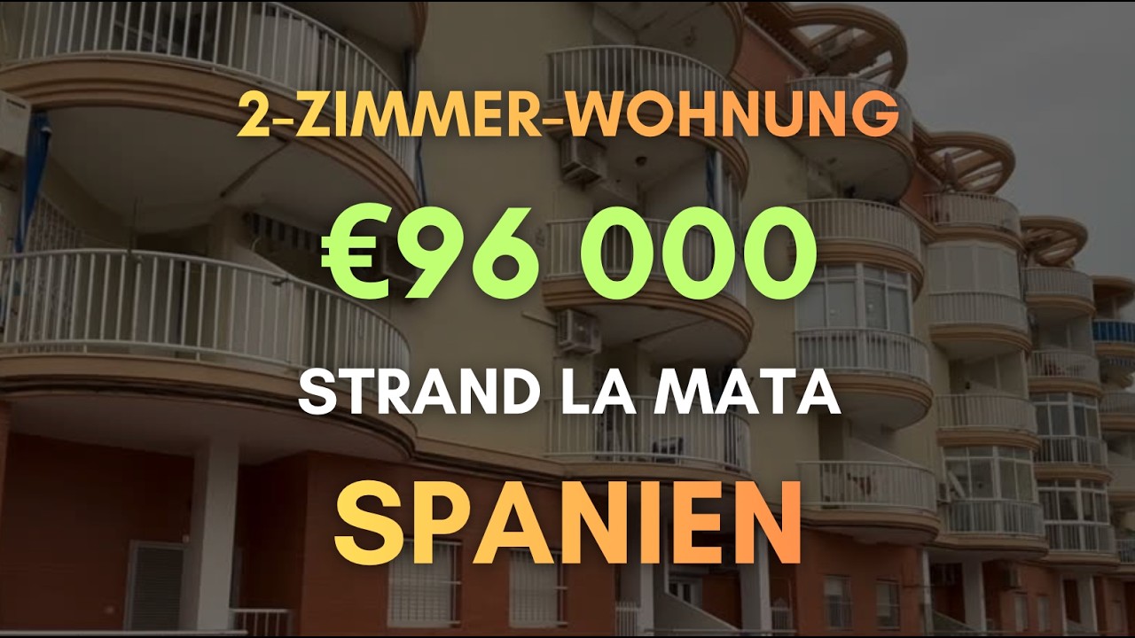 Günstige Wohnung in La Mata, Torrevieja, Spanien | 2 Zimmer | 230 m vom Strand | 96.000 €