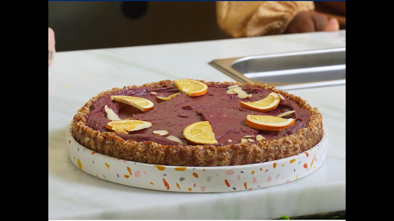 Make a Plant-Based Purple Sweet Potato Tart | Lifestyle Medicine with Counter Culture Vero Beach