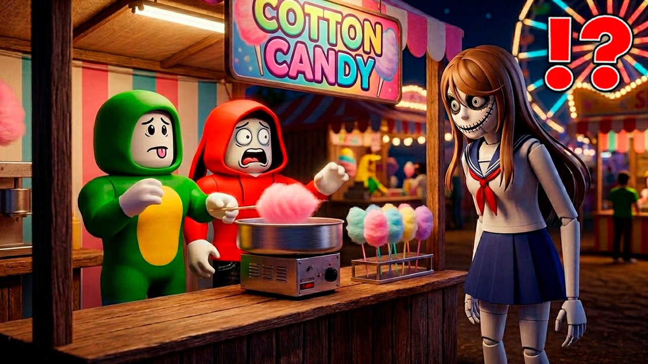 WHAT HAPPENED TO JJ AND MIKEY AT THE COTTON CANDY SHOP!? (MAIZEN ROBLOX)