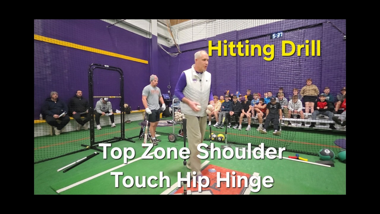 Hitting Drill - Top Zone - Shoulder Touch Hip Hinge