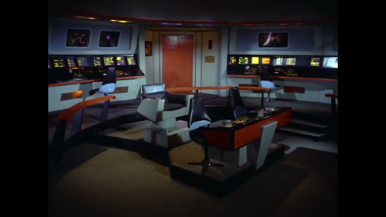 Star Trek TOS Bridge Ambience | 8 hours | 3D sound