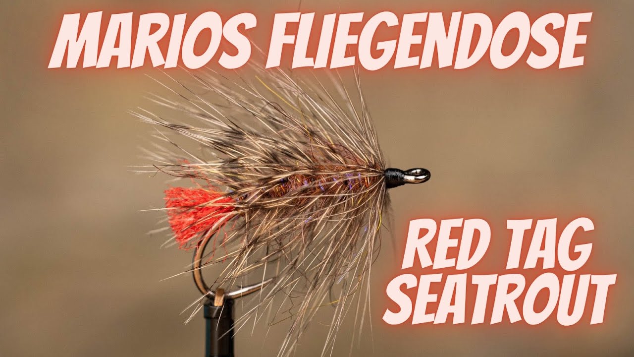 Marios Fliegendose - Red Tag Seatrout 2024 - Meerforellenfliege