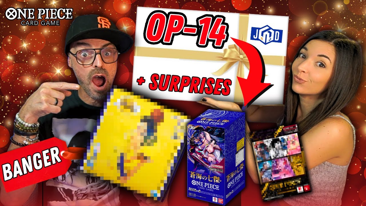 OUVERTURE OP14 🔥🔥🔥 + Découvrez ce COLIS PLEINS DE SURPRISES ! De GROS BANGERS !! #onepiececardgame