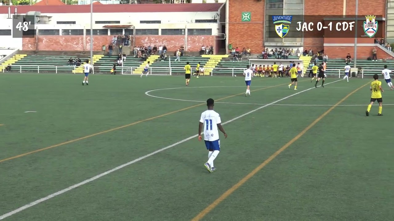 10 01 26 Campeonato Nacional Sub19 II Divisão Apuramento Campeão 2ªJor  Juventude 0 Feirense 4