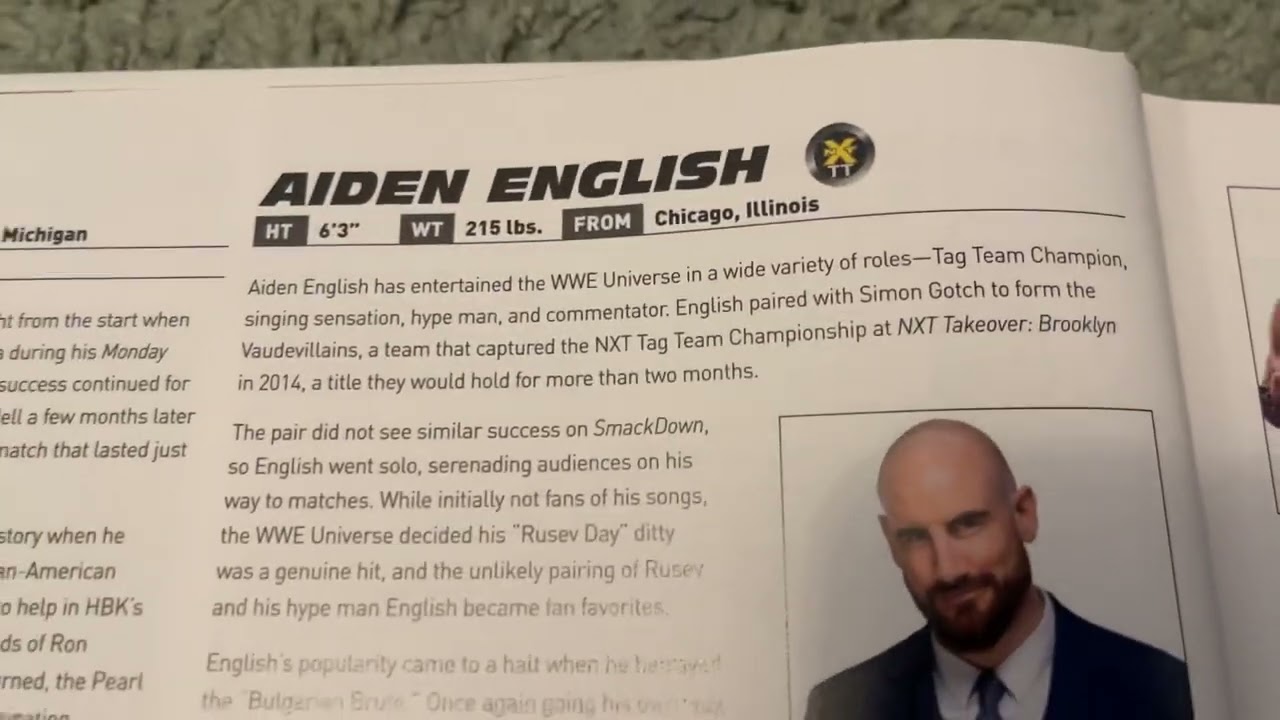 WWE Encyclopedia of Sports Entertainment: Aiden English