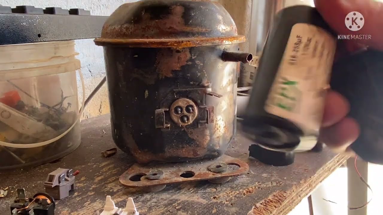 Como ligar capacitor de partida em motor de geladeira corretamente