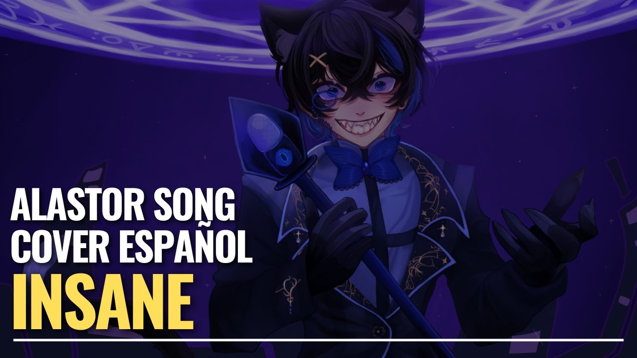 【Matt】Hazbin Hotel『INSANE』Alastor Fan Song (Especial 30K)【Cover Español】YA DISPONIBLE EN TIENDAS 💙