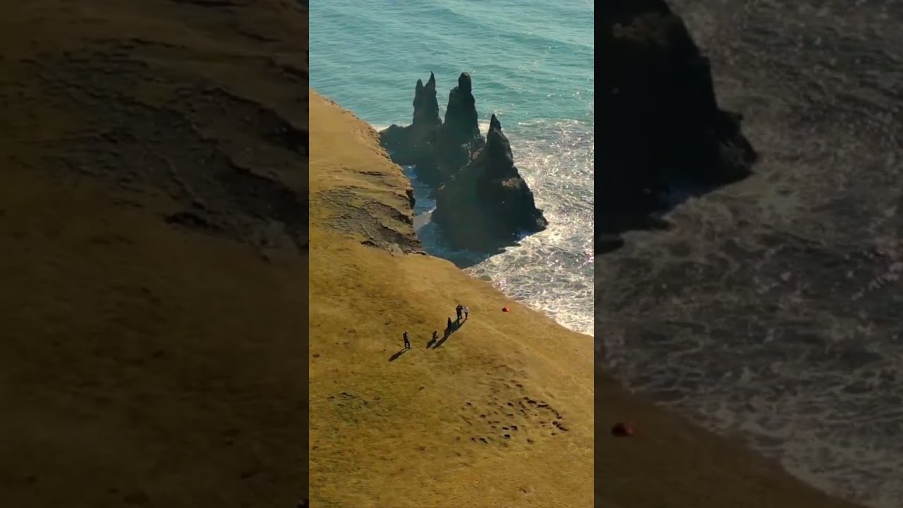 Reynisdrangar from above..!