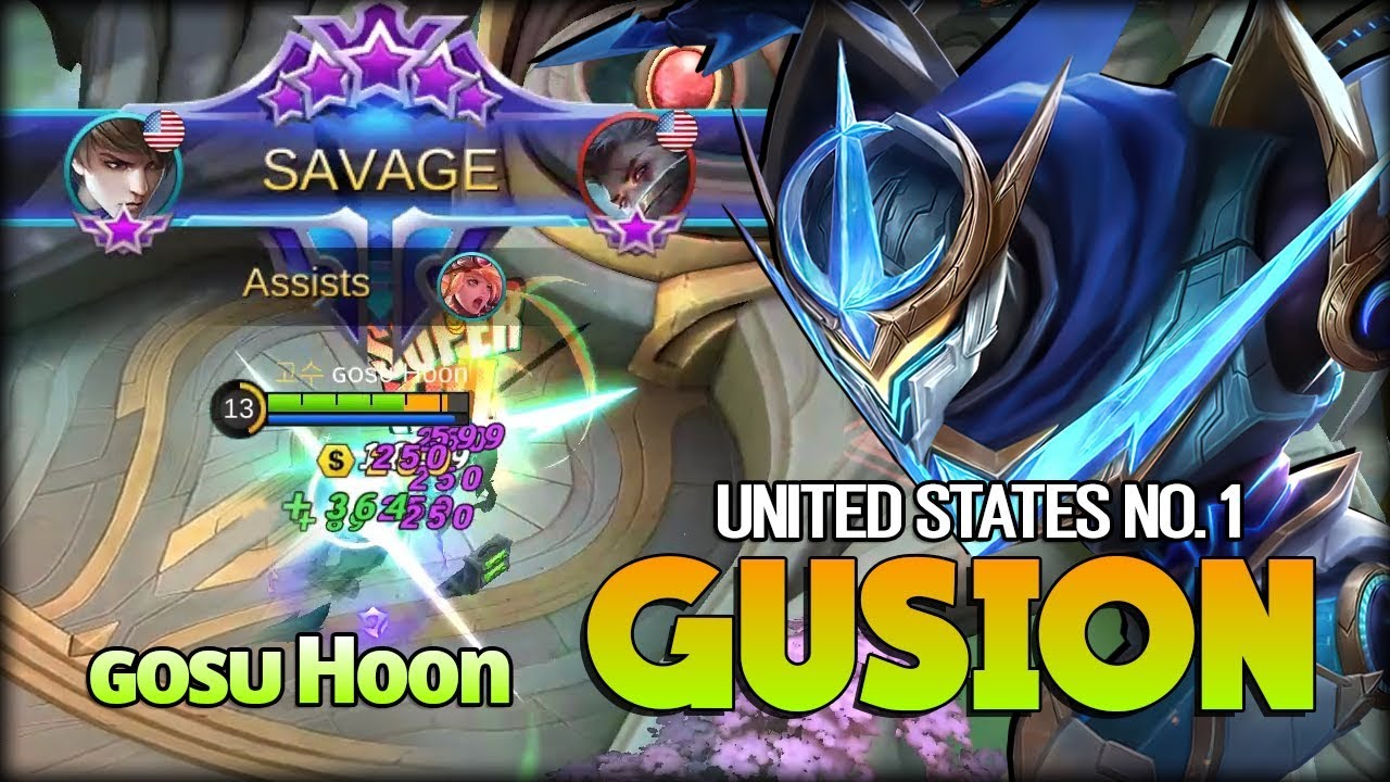 25 KILL 6X CONTINUES SAVAGE!! Inhuman Dagger Speed by ɢᴏsᴜ Hoon - Mobile Legends
