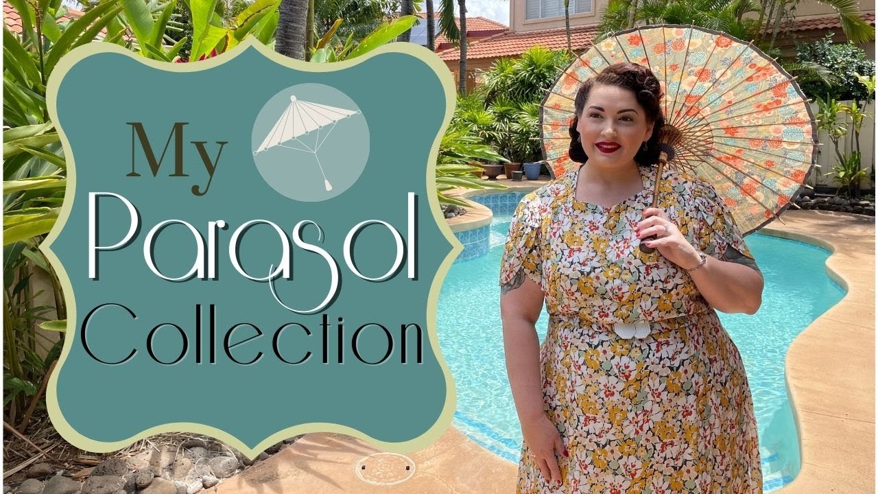 My Vintage & Antique Parasol Collection