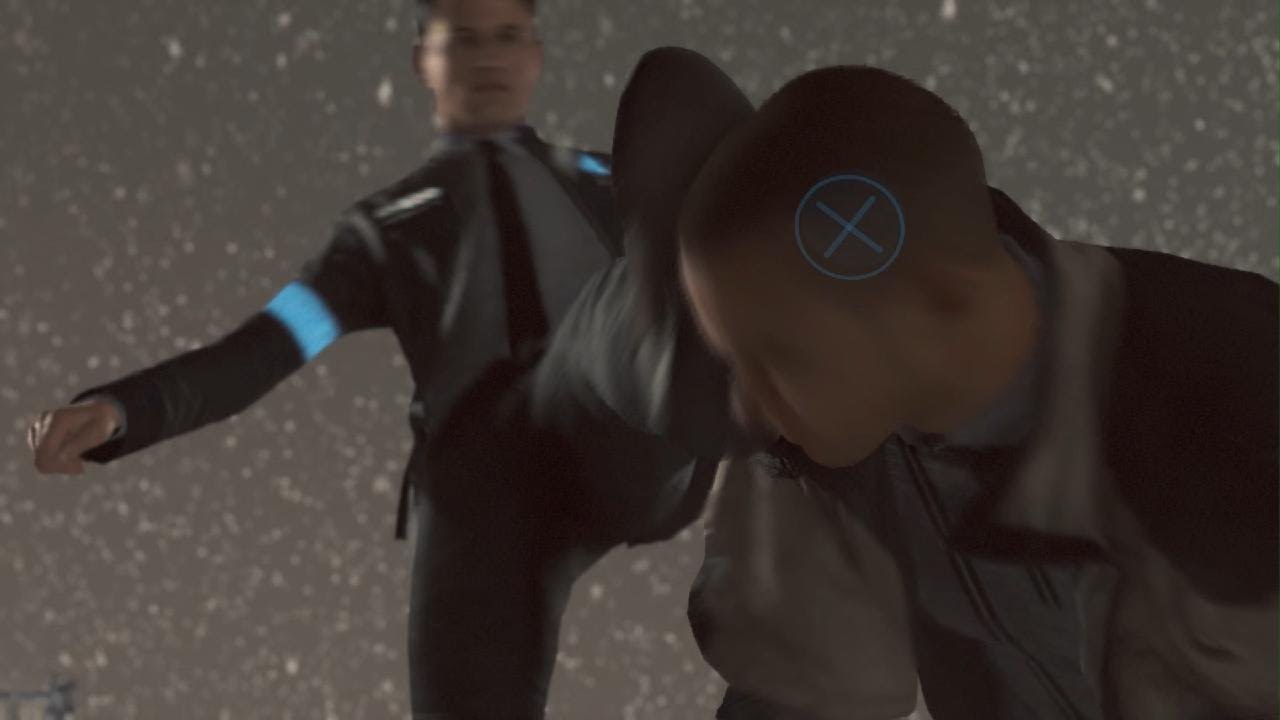 Detroit: Become Human Connor vs Markus full fight
