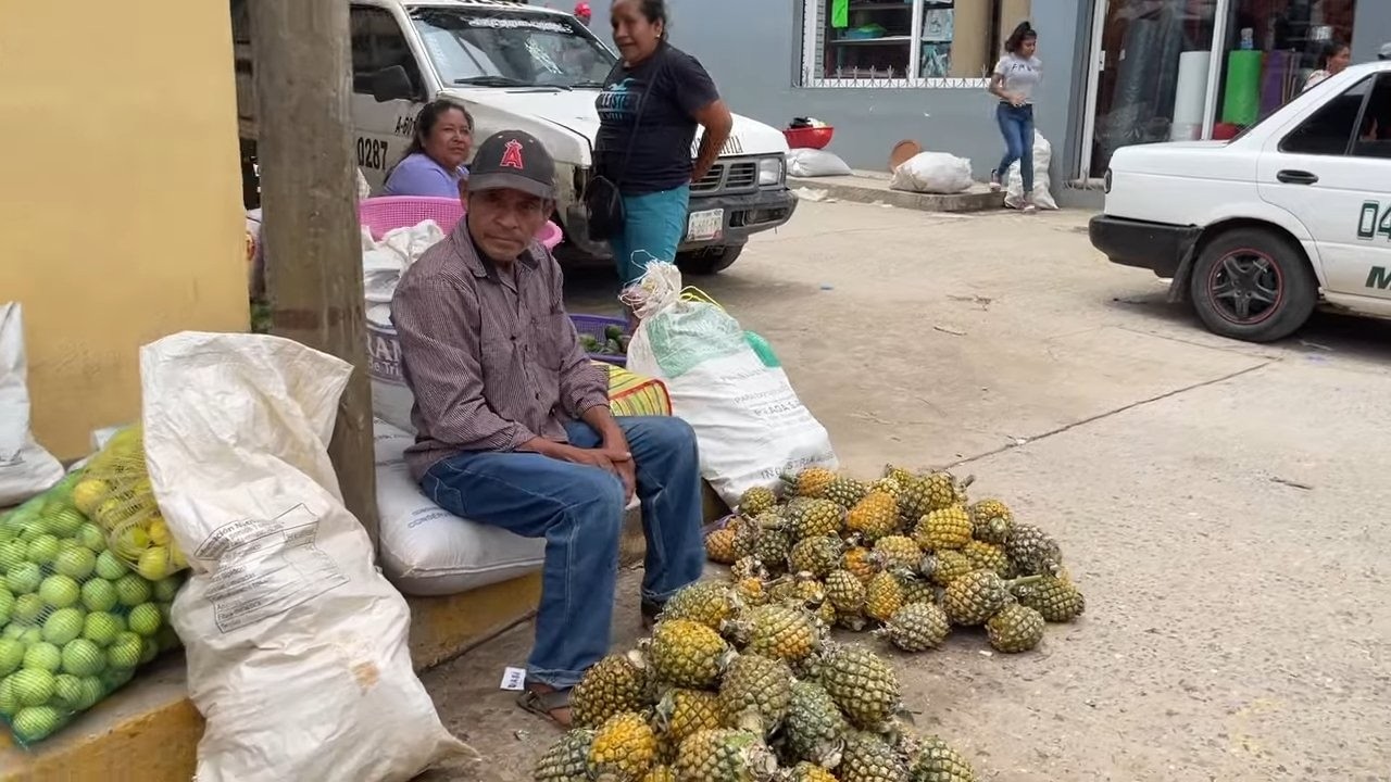 TEMPORADA DE PIÑAS EN LOS MERCADOS DE GUERRERO.🍍🍍🇲🇽😀| El Fabuloso Mercado de Ayutla.
