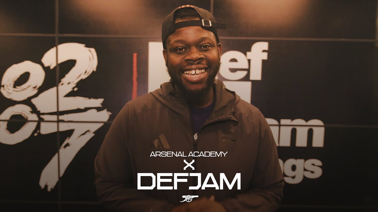 Bukayo Saka lyrics 🔥 | Arsenal Academy stars join 0207 Def Jam Recordings in the studio 🎤 🎹